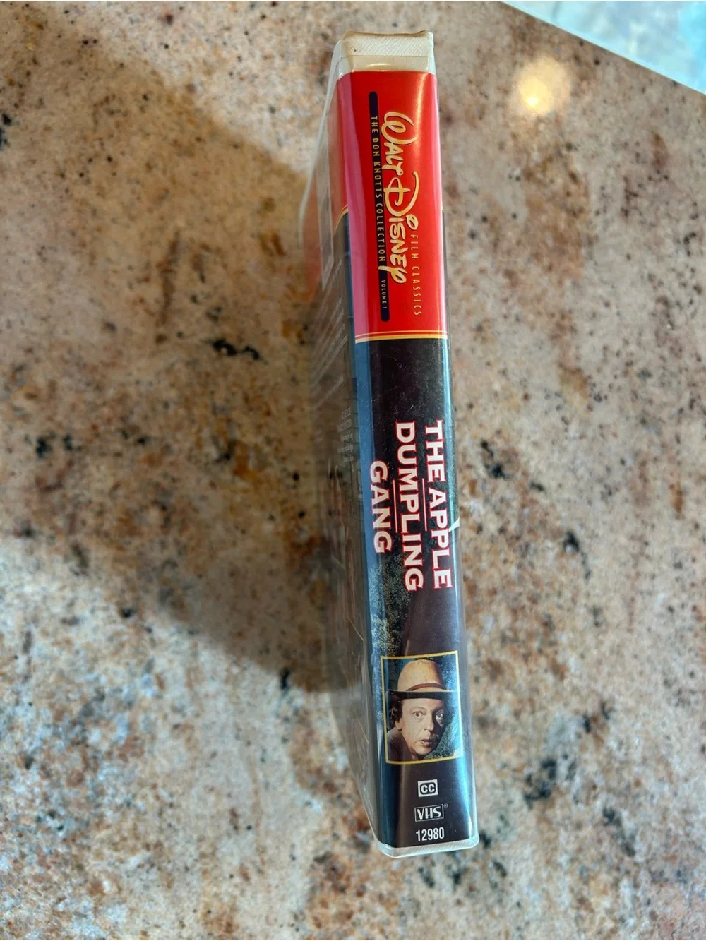 Walt Disney “The Apple Dumpling Gang” 1975 VHS from the Family Film Collection.